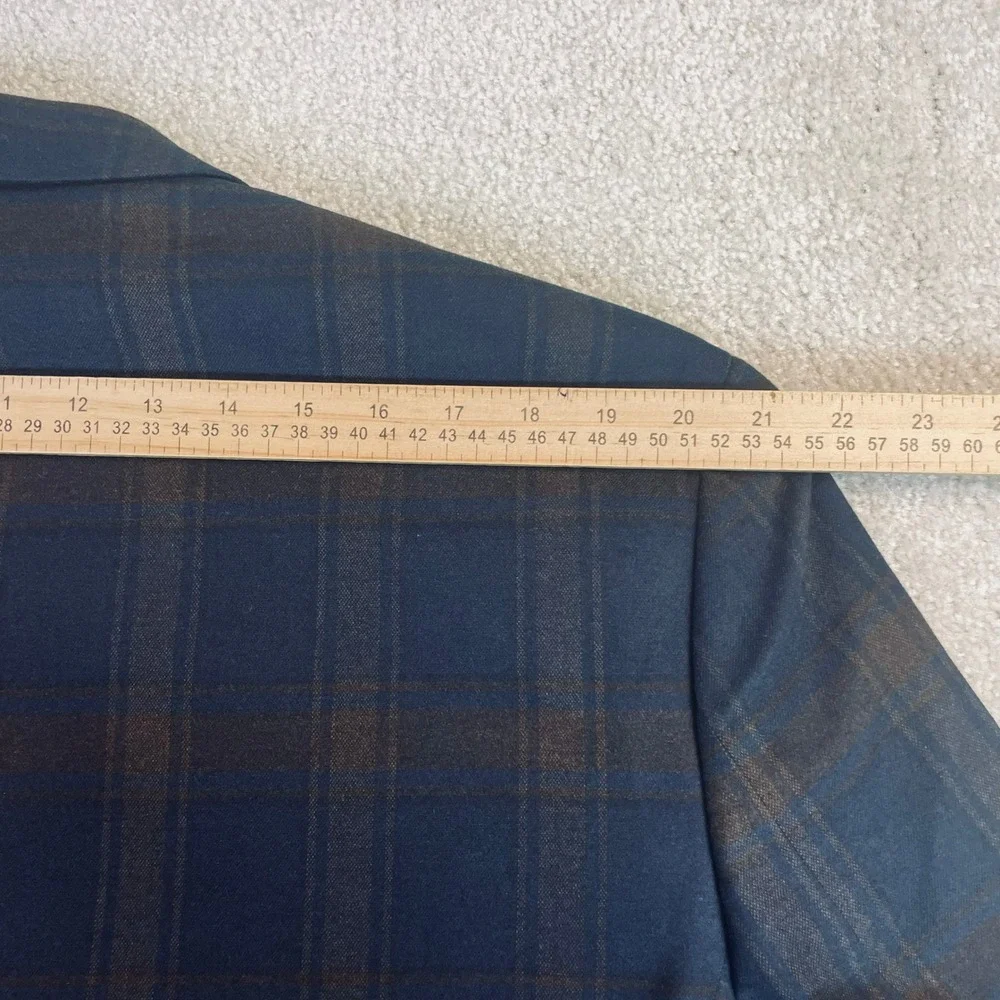 Lauren Ralph Lauren Lexington Sport Coat Mens 46L Plaid Stretch‎ NWT